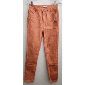 Copper Key Burnt Orange Skinny Jeans 1 Juniors NWTS Lightweight 5 Pockets Design